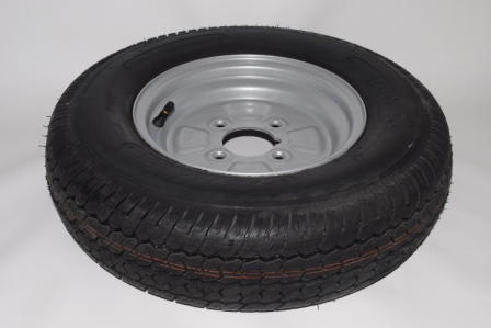 520 x 10 Trailer Wheel & Tyre 4 Ply 471