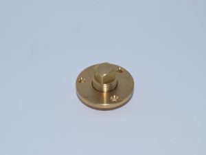 Garboard Brass Drain Plug